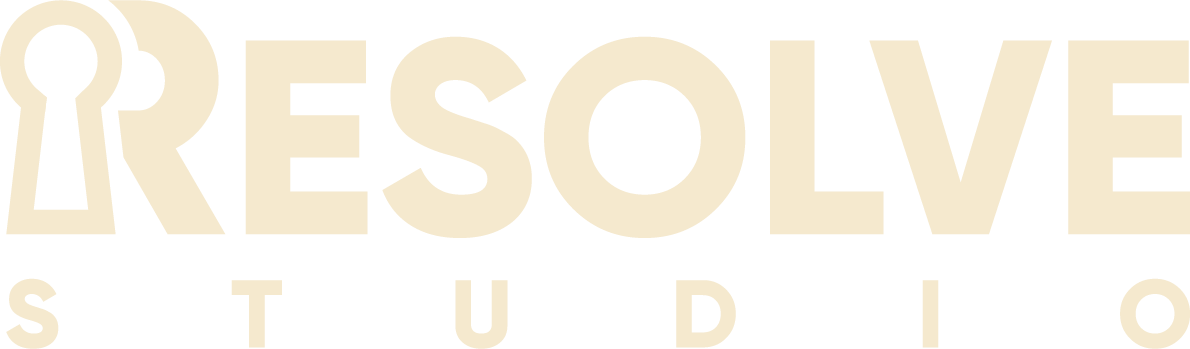 logo resolve studio